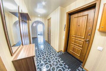 Фото номера ТРЕХКОМНАТНЫЕ АПАРТАМЕНТЫ “ТРИУМФ” С ПАРКОВКОЙ Апартаменты Saratov Lights Apartments г. Саратов 15