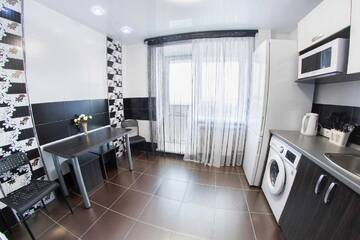 Фото номера ТРЕХКОМНАТНЫЕ АПАРТАМЕНТЫ “ТРИУМФ” С ПАРКОВКОЙ Апартаменты Saratov Lights Apartments г. Саратов 7