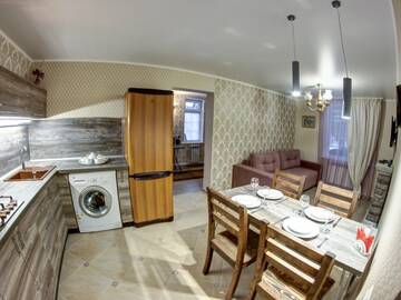 Фото номера Дом с 2 спальнями Апартаменты Zvezda Village г. Саратов 7