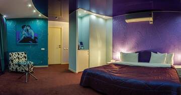 Фото номера Полулюкс Гостиница X&amp;O Hotel г. Саратов 6