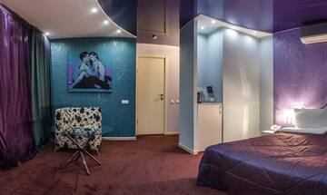 Фото номера Полулюкс Гостиница X&amp;O Hotel г. Саратов 3