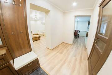 Фото номера ОДНОКОМНАТНЫЕ АПАРТАМЕНТЫ НА РАЗИНА 54 Апартаменты Saratov Lights Apartments г. Саратов 7