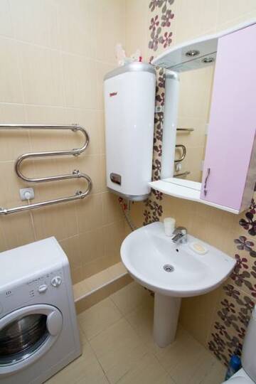 Фото номера Апартаменты Пугачева 81/85 13 этаж Апартаменты Saratov Lights Apartments г. Саратов 8
