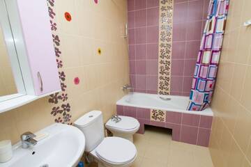 Фото номера Апартаменты Пугачева 81/85 13 этаж Апартаменты Saratov Lights Apartments г. Саратов 9