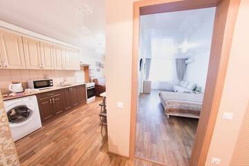 Фото номера Апартаменты Мичурина 18/68 10 этаж Апартаменты Saratov Lights Apartments г. Саратов 9