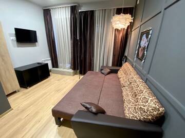 Фото номера Студия1 Кутякова 16 Апартаменты Saratov Lights Apartments г. Саратов 3