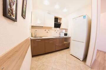 Фото номера Апартаменты Пугачева 49 16 этаж Апартаменты Saratov Lights Apartments г. Саратов 6