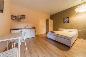 Фото номера Студия3 Кутякова 16 Апартаменты Saratov Lights Apartments г. Саратов 5