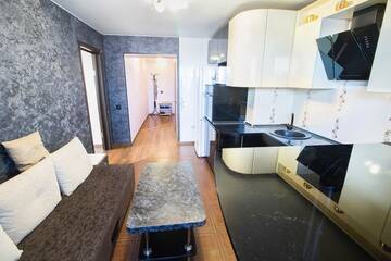 Фото номера ОДНОКОМНАТНЫЕ АПАРТАМЕНТЫ &amp;quot;ТРИУМФ&amp;quot;+ ПАРКОВКА Апартаменты Saratov Lights Apartments г. Саратов 6